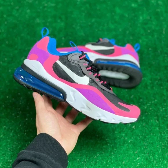 Nike Shoes Nike Air Max 27 React Low Gs Shoes Hyper Pink